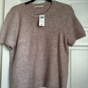 Abercrombie & Fitch Women's Soft Mauve Sweater